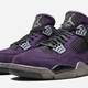 The purple suede Jordan 4 for Travis Scott.